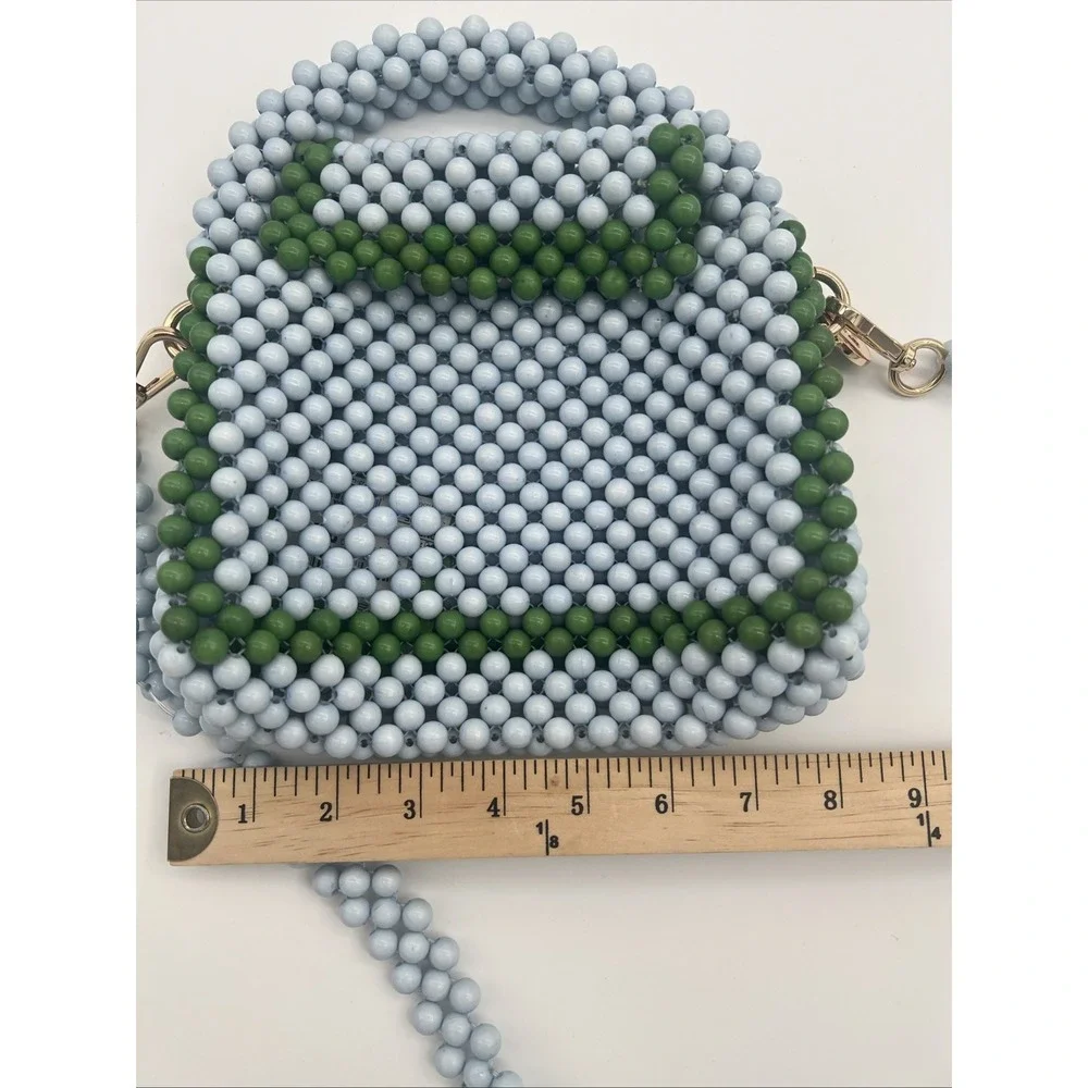 Kate Spade‎ NY x Target LTD Edition Color-block Beaded Crossbody Bag Blue/Green